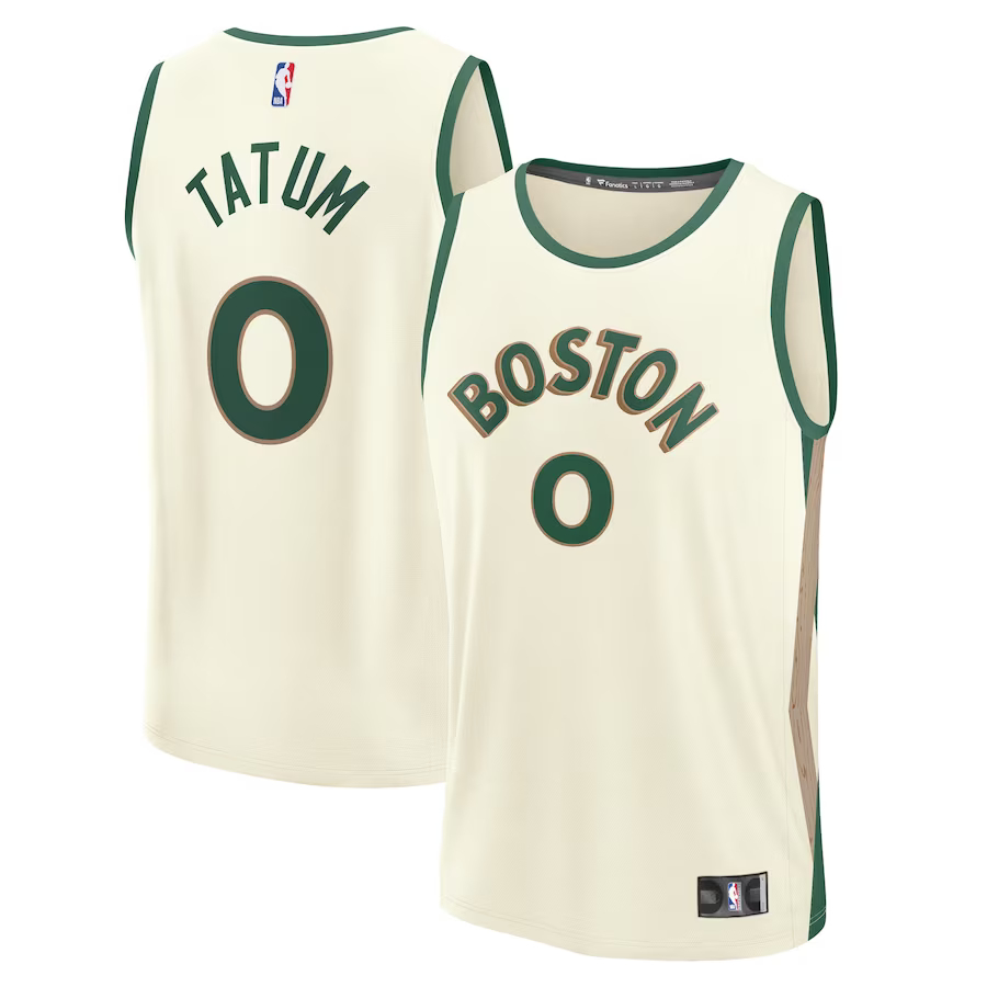 Boston Celtics #0 Jayson Tatum White 2023-2024 City Editon Jersey 24Z75E0Q